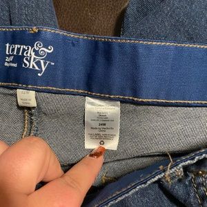 Plus size jeans